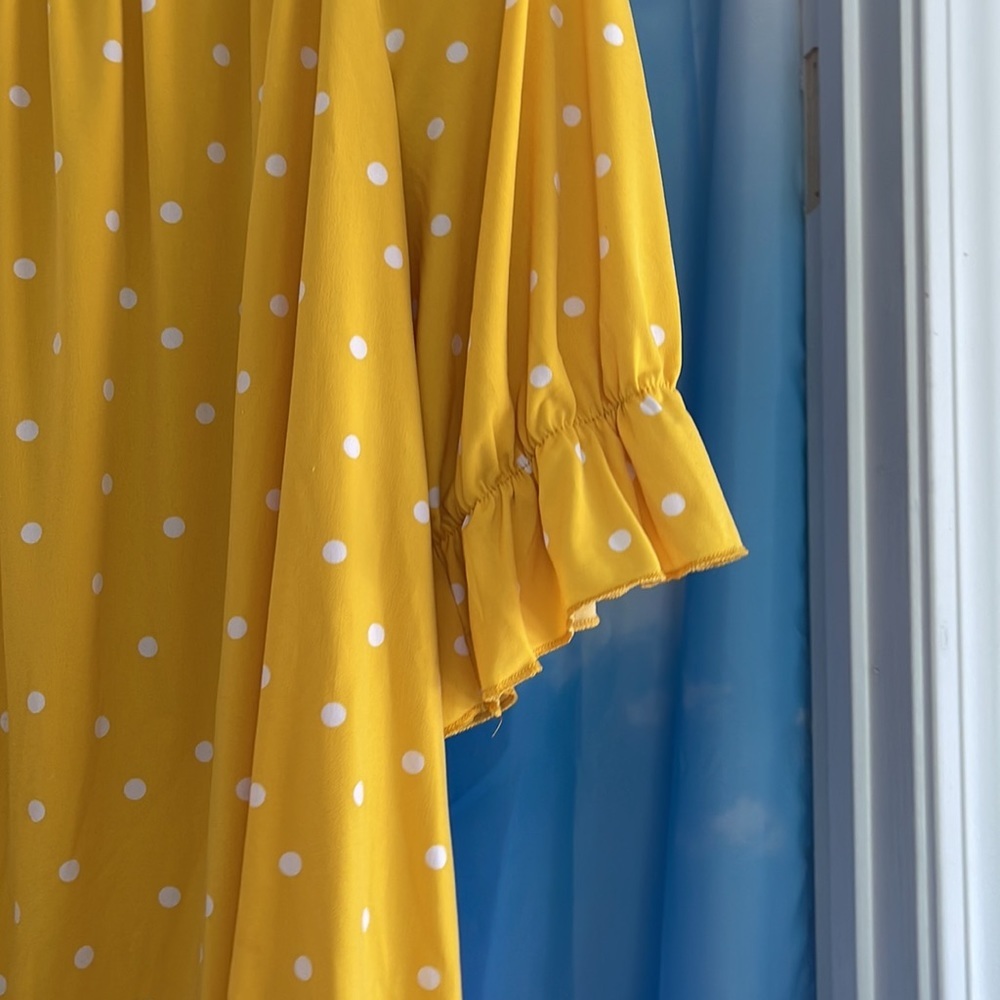 Vibrant Cato yellow top 14/16w - Picture 3 of 8